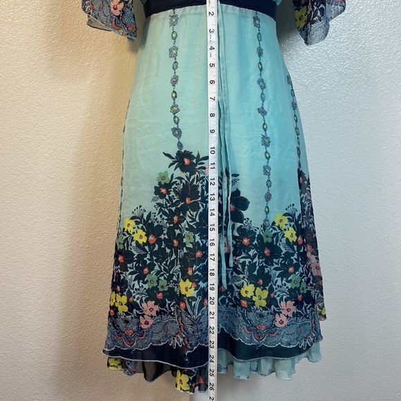 Yumi Kim Cocktail Dress, Teal, Women's Medium - Picture 13 of 13